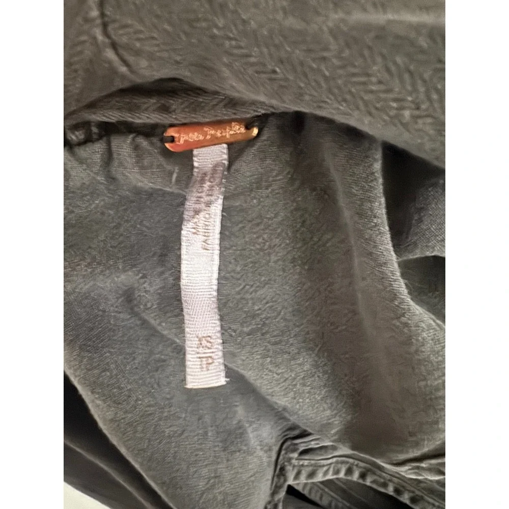 Free people distressed Blazer Jacket Casual Office‎ Career Minimalist Style